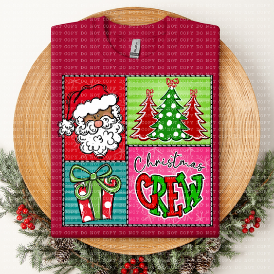 CHRISTMAS CREW SQUARE 2-DTF