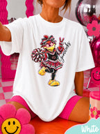 Cheer Delulu Mascot DROPDOWN -DTF&UV