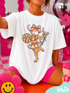 Cheer Delulu Mascot DROPDOWN -DTF&UV