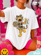 Cheer Delulu Mascot DROPDOWN -DTF&UV