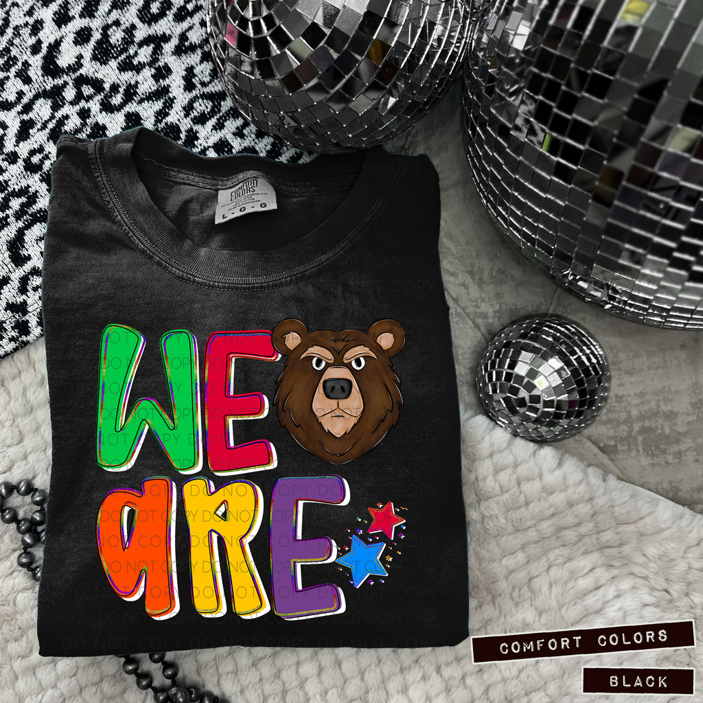 WE ARE MASCOT Heads(dropdown)-DTF