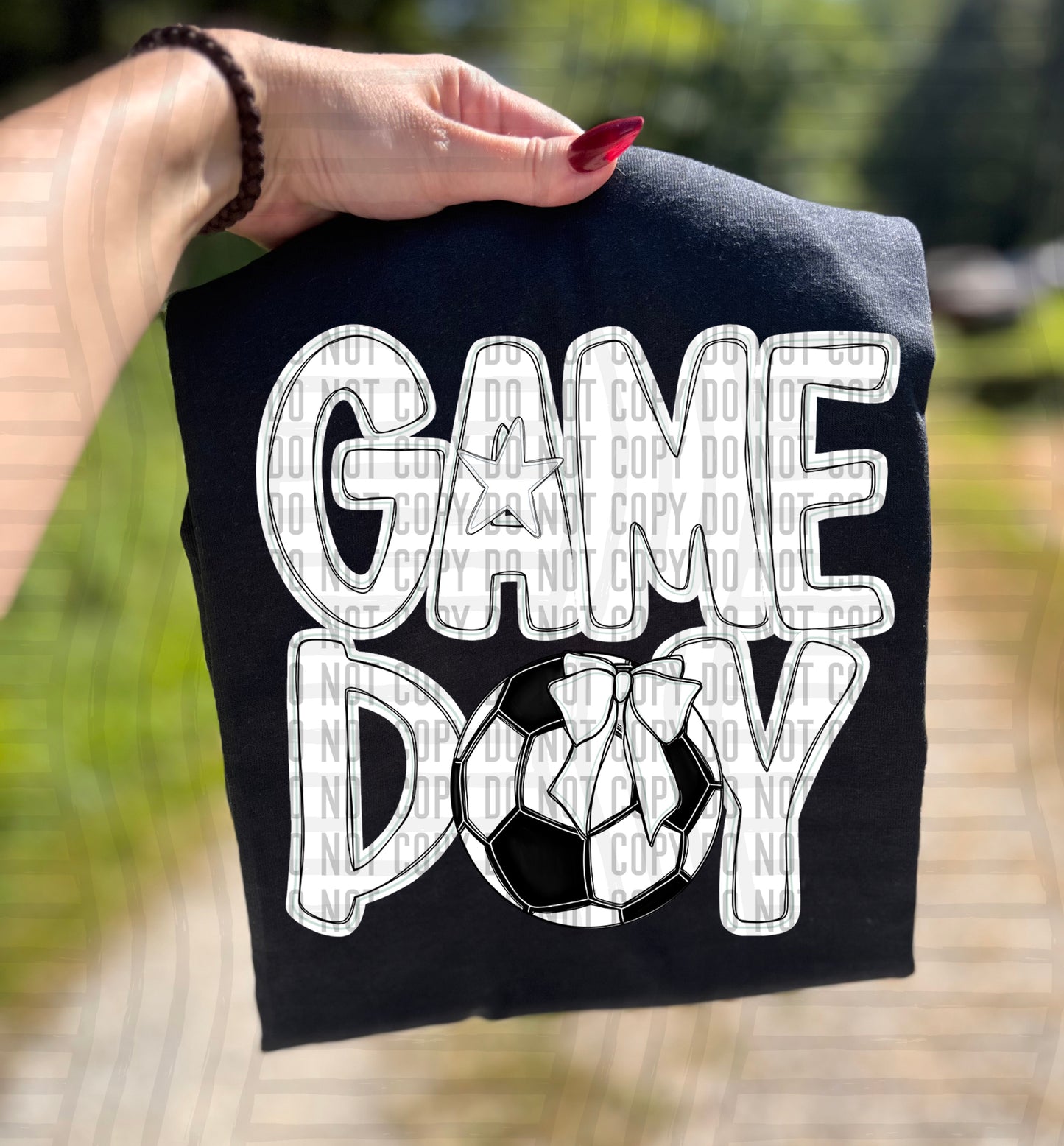 Game day Soccer (DROPDOWN Colors)-DTF&UV