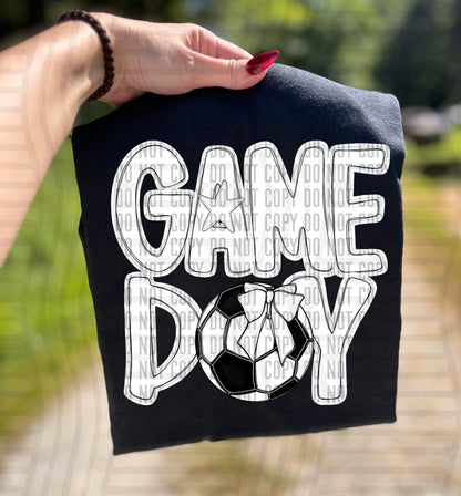 Game day Soccer (DROPDOWN Colors)-DTF&UV