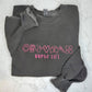Nurse Life Embroidered Sweatshirt