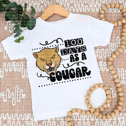 100 Days As A Cougar - DTF