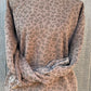 Brown Leopard Crewneck-Preorder
