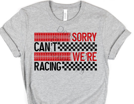 Sorry can’t we’re racing-DTF