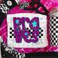 Pink Leopard Neon Mascots (dropdown)-DTF&UV