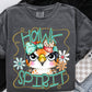 Funky Retro Spirit Mascot (dropdown)-DTF&UV