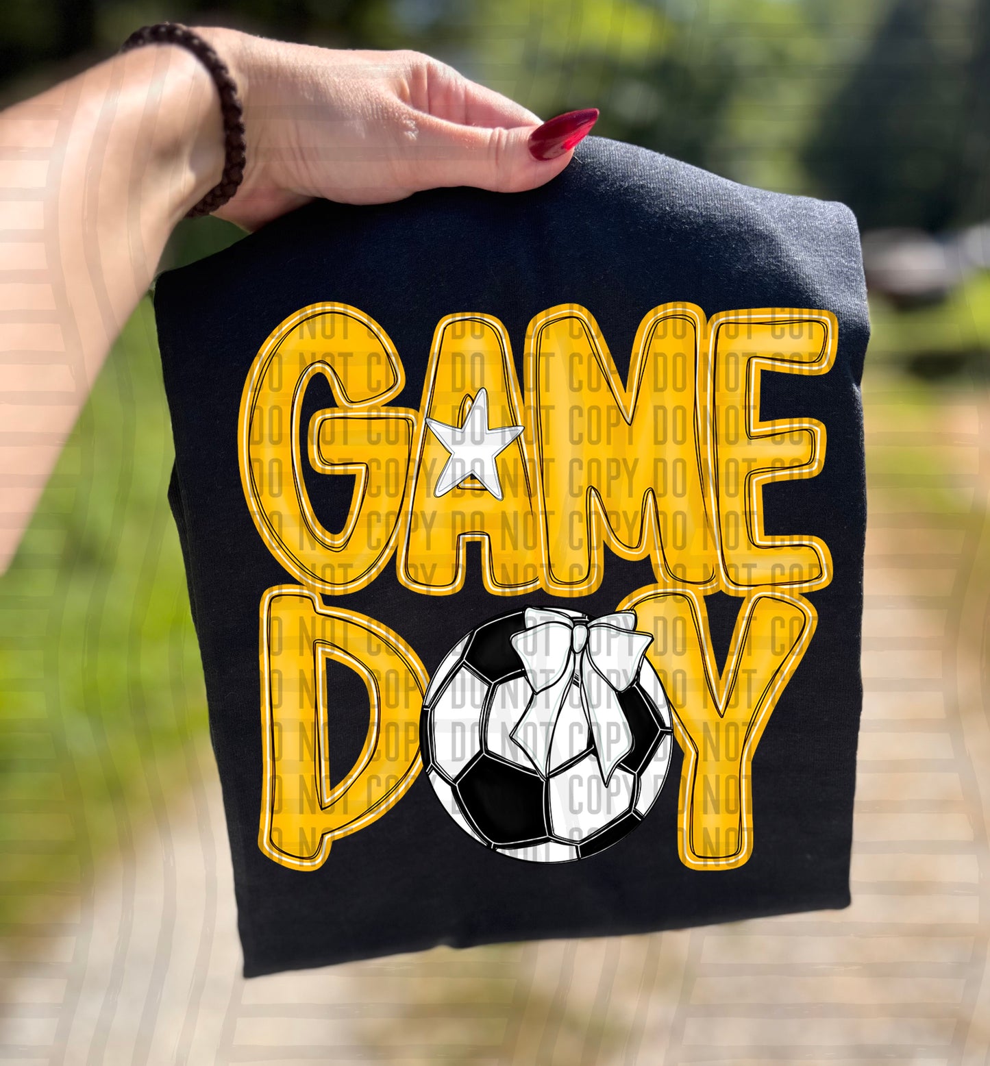 Game day Soccer (DROPDOWN Colors)-DTF&UV