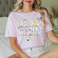 Girl floral Grades (10 Options) -DTF
