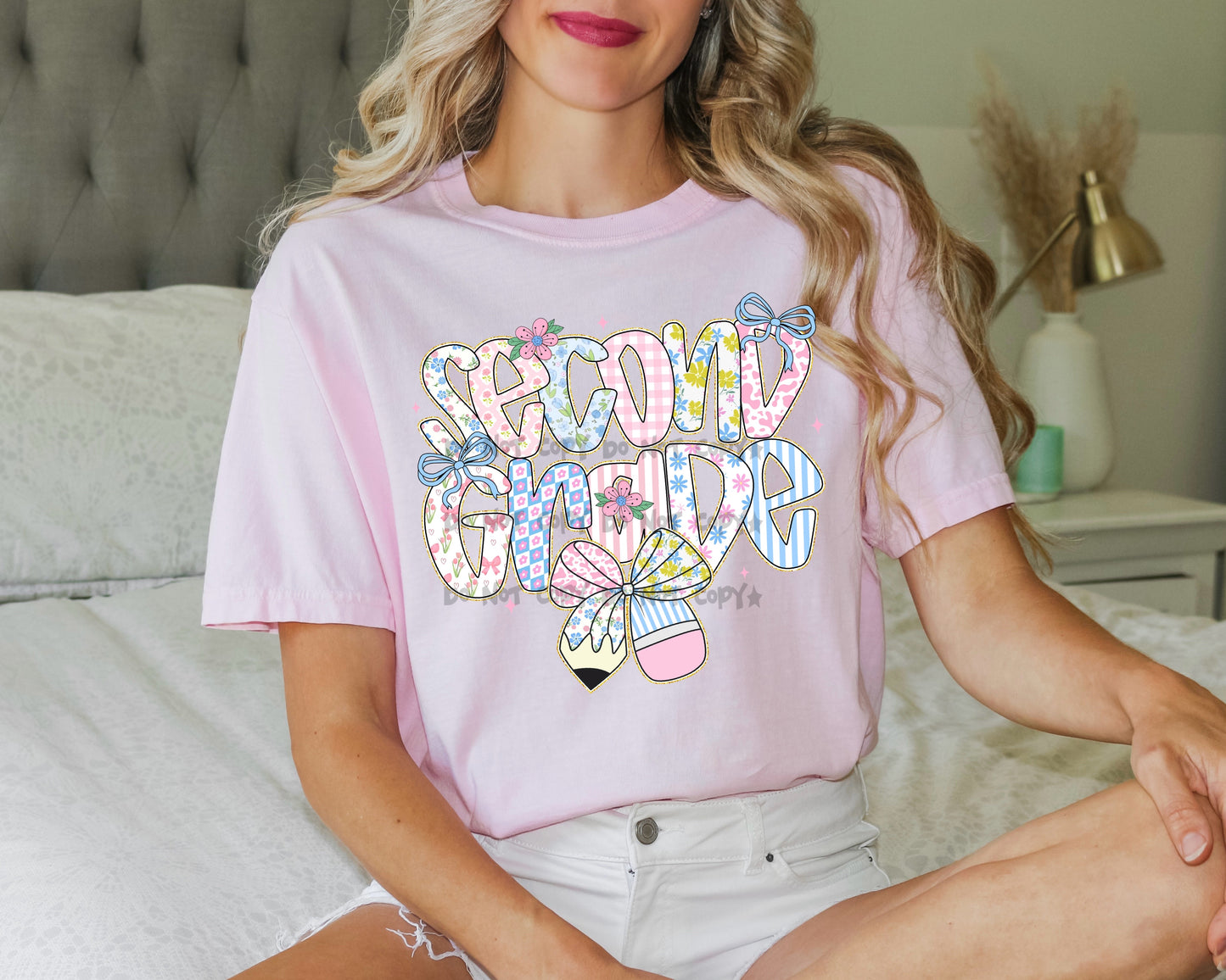 Girl floral Grades (10 Options) -DTF