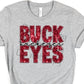 Buckeyes red sequin buckeyes-DTF