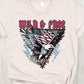 Wild and free triangle eagle bolts-DTF