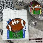 4 FOOTBALL NAME PLATES (ALL COLORS dropdown)-DTF&UV