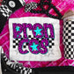 Pink Leopard Neon Mascots (dropdown)-DTF&UV