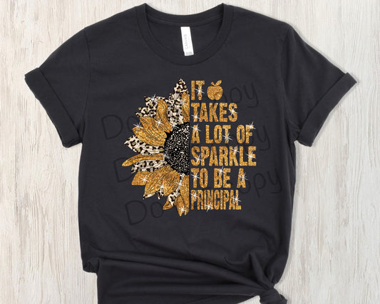 It takes a lot of sparkle to be a principal-DTF