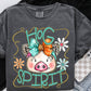 Funky Retro Spirit Mascot (dropdown)-DTF&UV