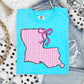 Seersucker States Stacked W-Bows (dropdown)-DTF&UV