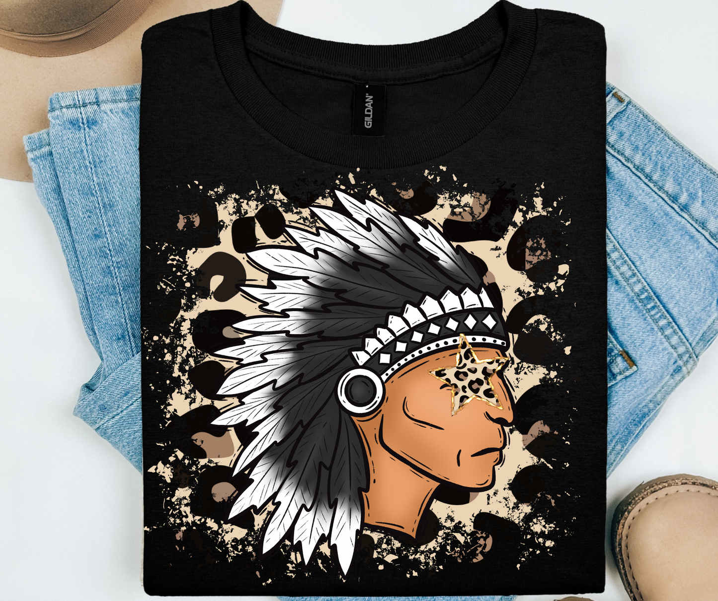 Leopard Mascot (Dropdown)-DTF&UV