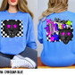 Bright Checkered Mascots (BACK- Dropdown)-DTF&UV