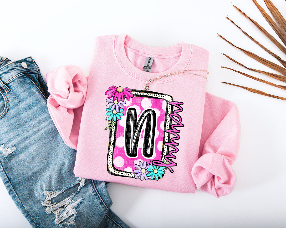 Floral Blooms Mothers Day (all in dropdown)-DTF