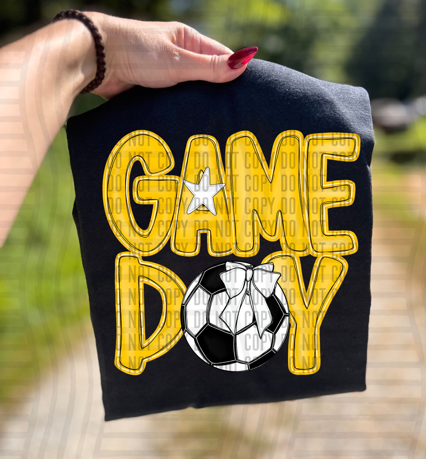 Game day Soccer (DROPDOWN Colors)-DTF&UV