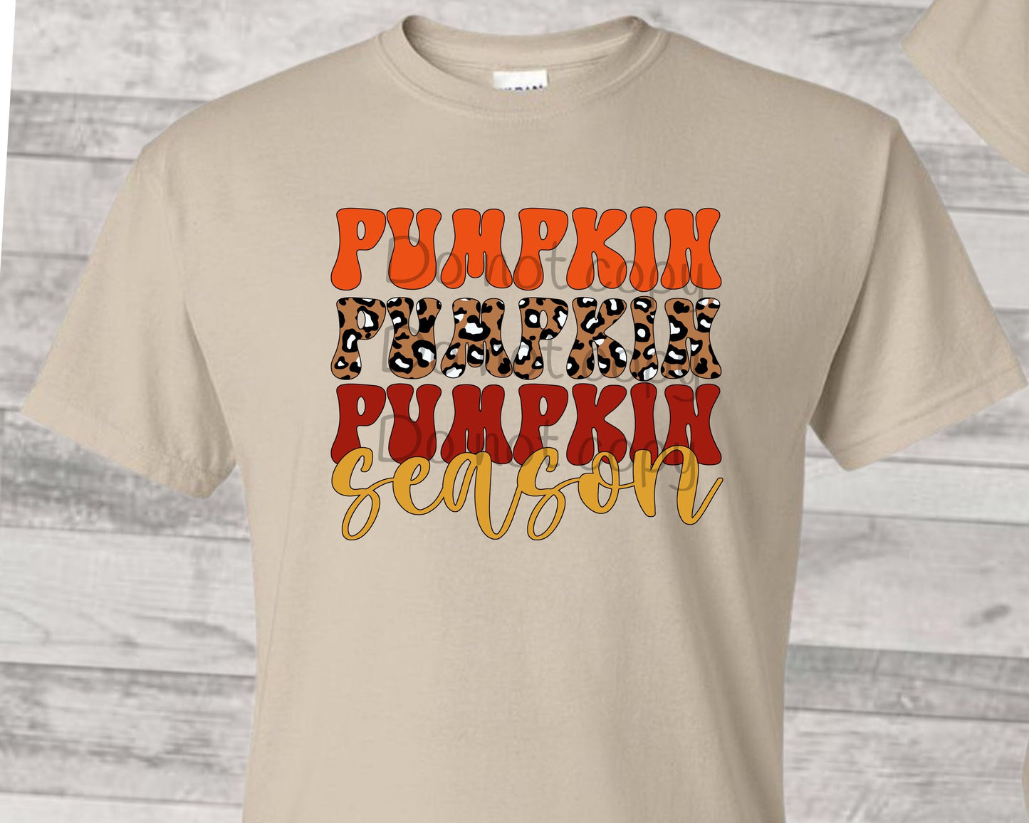 Pumpkin season stacked-DTF