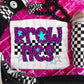 Pink Leopard Neon Mascots (dropdown)-DTF&UV