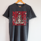 Merry Christmas  faux embroidery with plaid tree-DTF