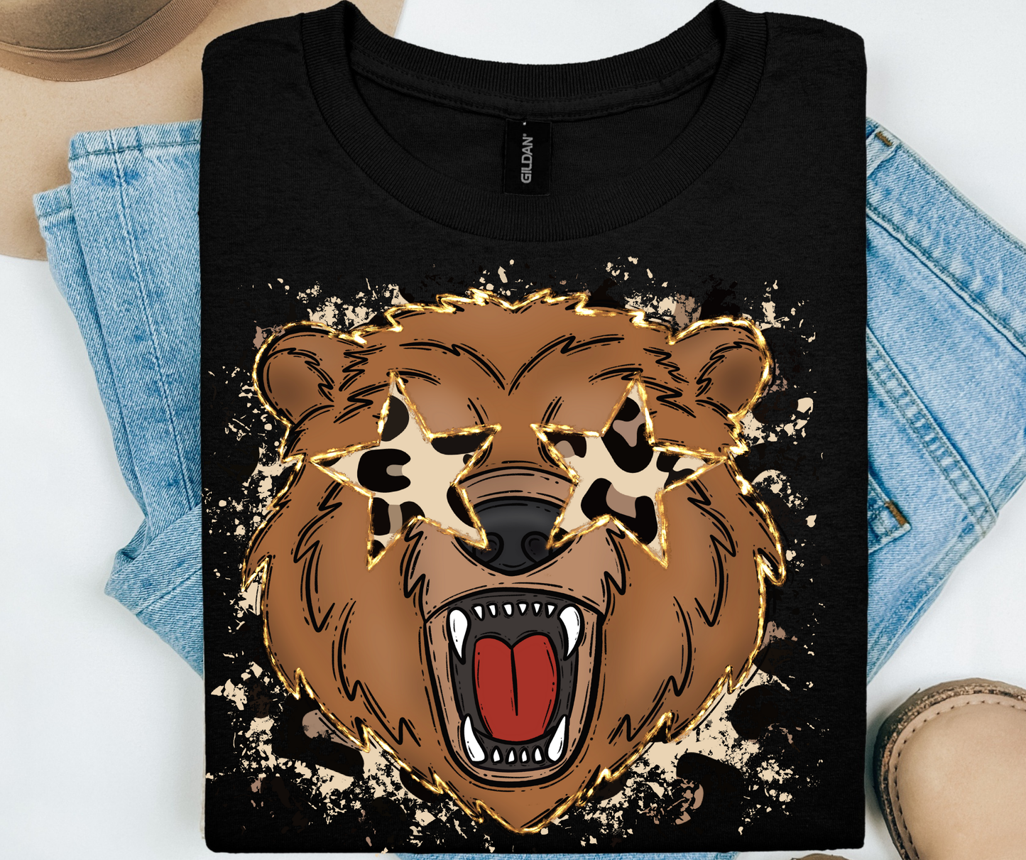 Leopard Mascot (Dropdown)-DTF&UV