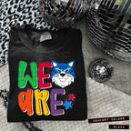 WE ARE MASCOT Heads(dropdown)-DTF