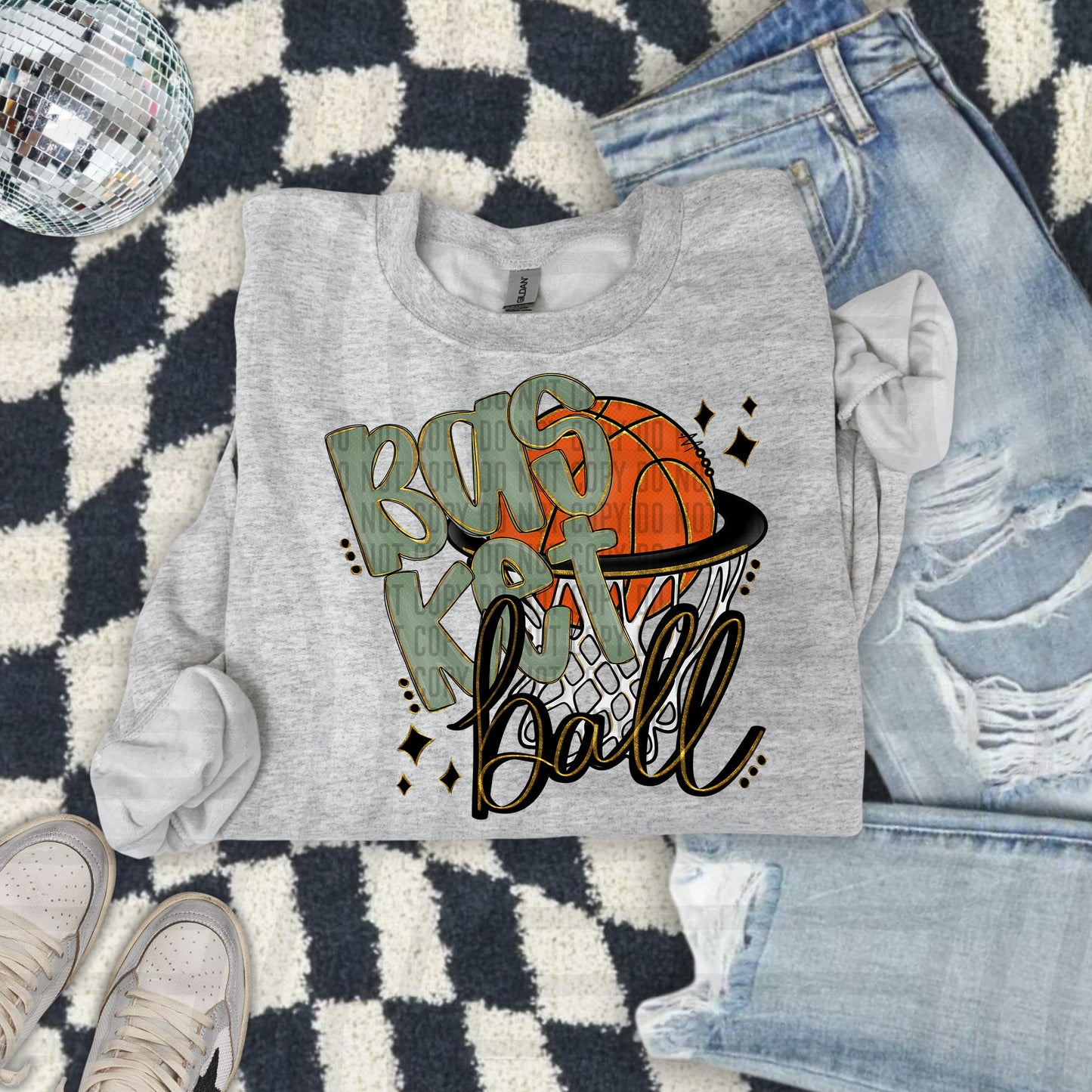 Basketball (Dropdown)-DTF&UV