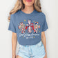 God Bless America Crosses- DTF