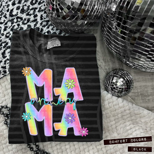 Rainbow Sports Mama (Dropdown)- DTF&UV
