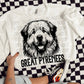 Great Pyrenees Portrait - DTF