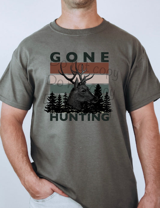 Gone hunting-DTF