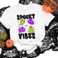 Spooky vibes ghosts color-DTF