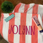 Personalized Embroidered Beach Towels: Embroidered
