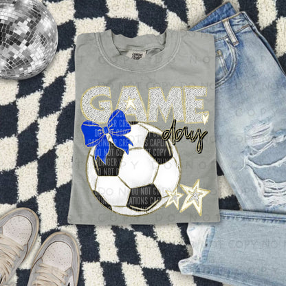 Game day Soccer(all colors in dropdown)-DTF