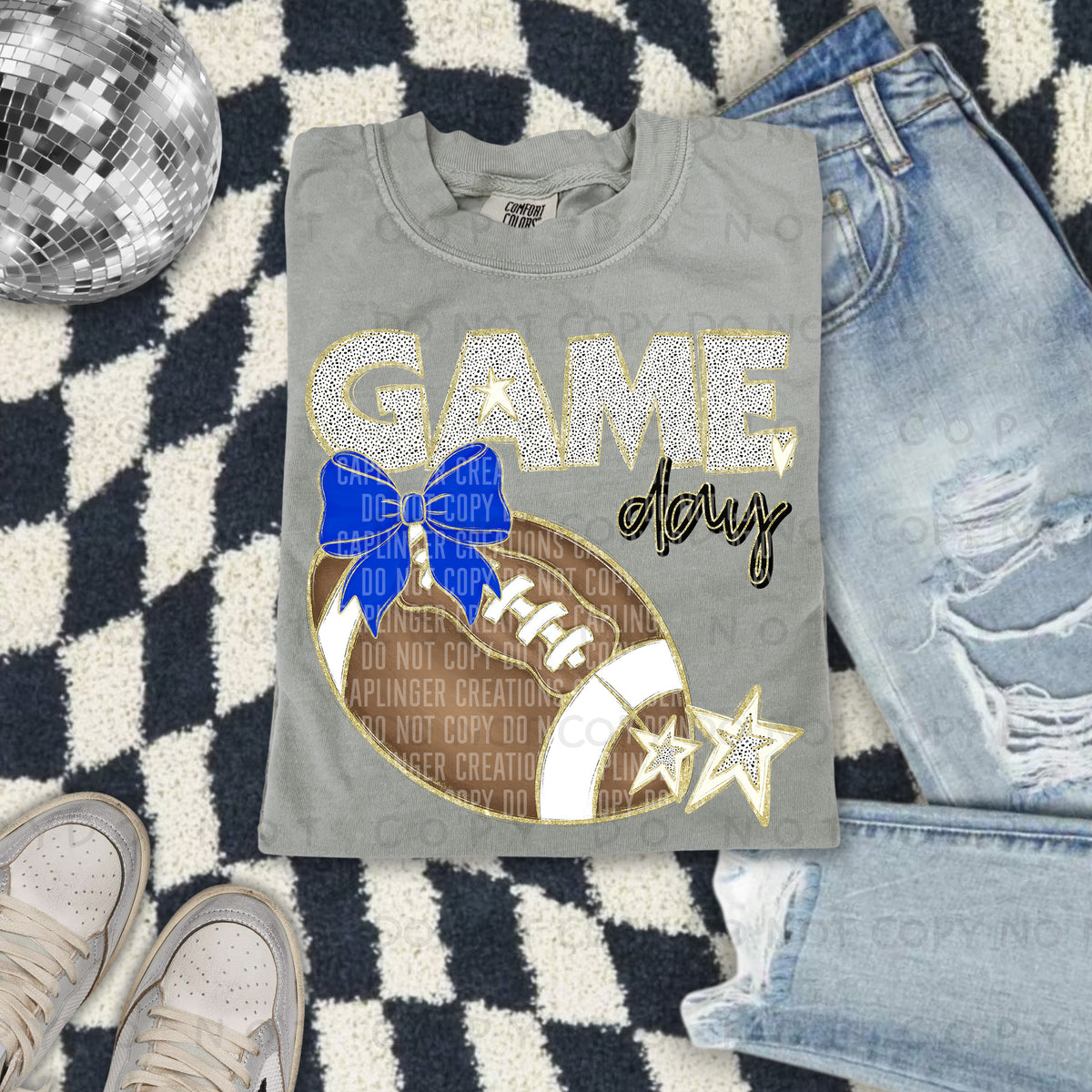 Game day Football(all colors in dropdown)-DTF