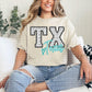 Polka Dotted Faux Embroidery States (ALL STATES)-DTF