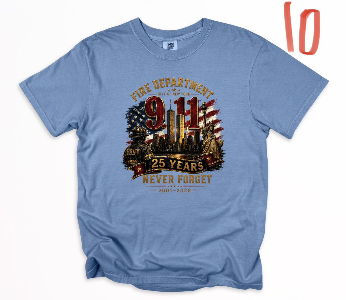 9/11 25th Anniversary (multiple options) -DTF&UV