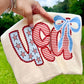 USA coquette bow- DTF&UV