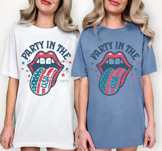 Party in the USA vintage- DTF