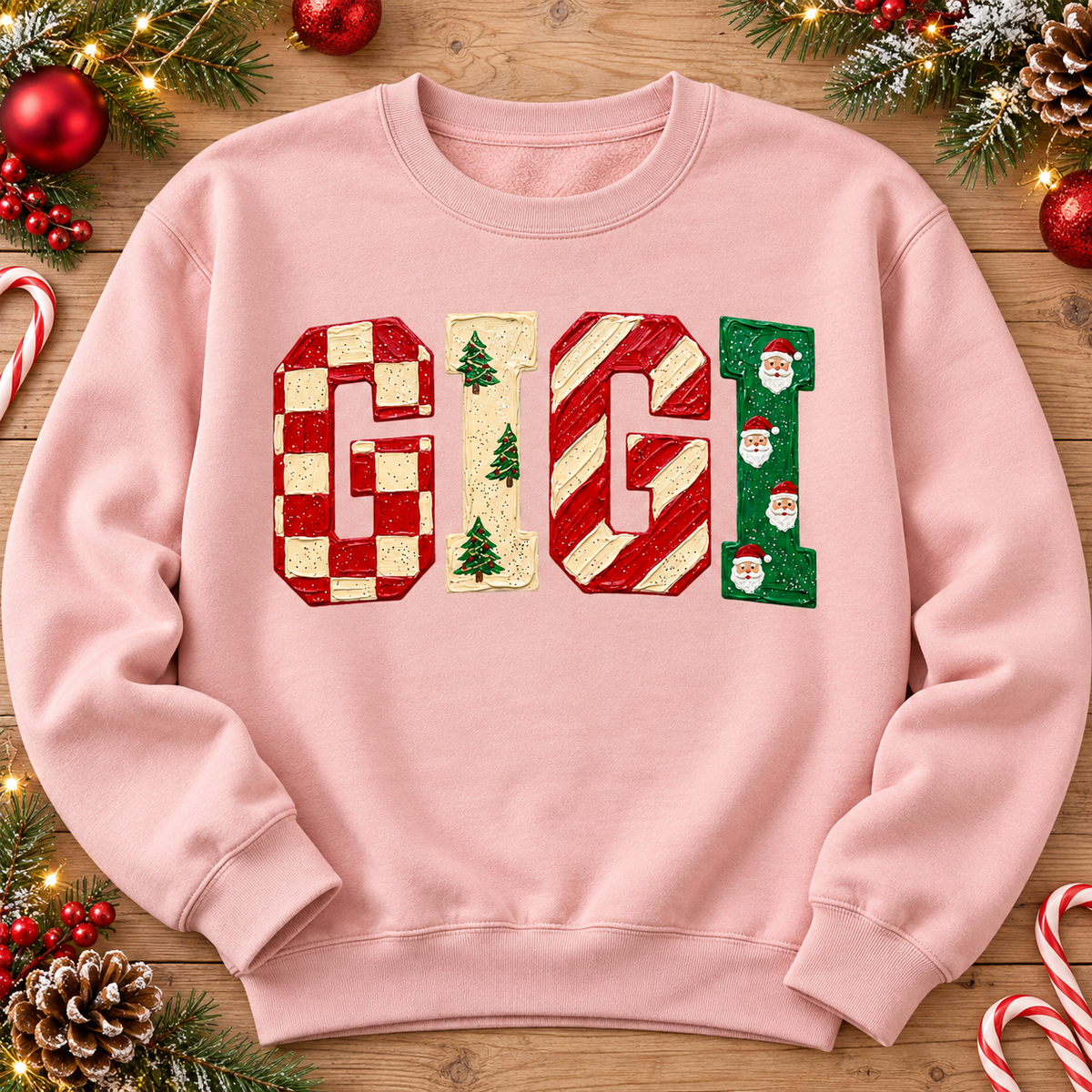 Gigi Christmas Font- DTF