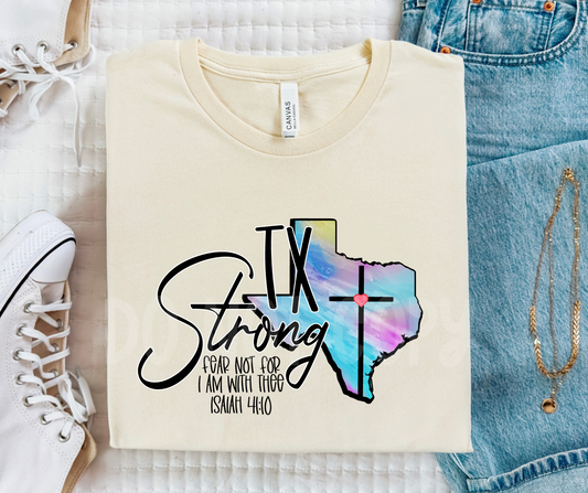 Texas Strong CROSS-DTF&UV