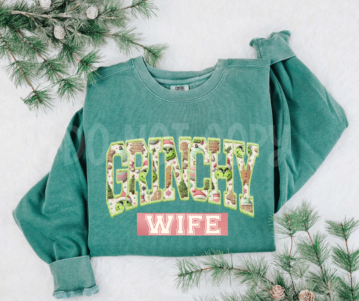 Grinchy Christmas Names (ALL NAMES LISTED IN THIS LISTING-DROPDOWN)-DTF