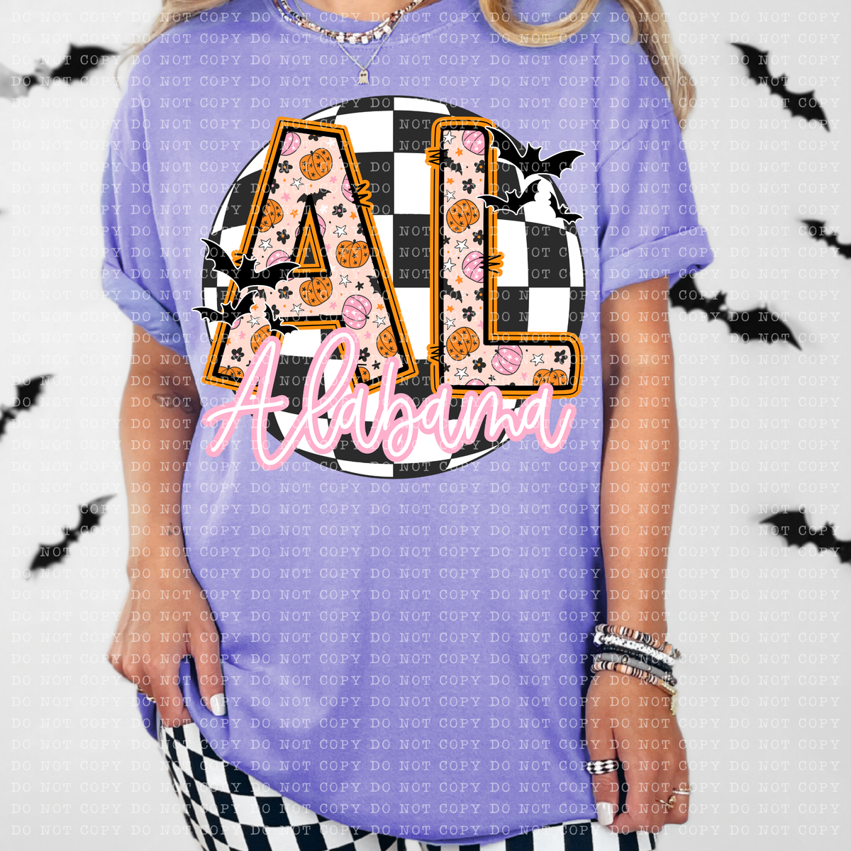 Pumpkin batty STATES (dropdown)-DTF&UV