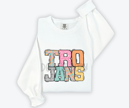 Pastel Stroke Varsity Mascots (ALL Mascots in this listing Dropdown)-DTF